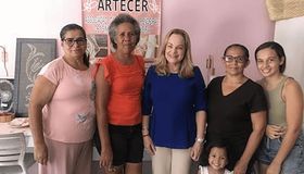 Secretária de Relações Federativas e Internacionais visita artesãos do Alagoas Feita à Mão