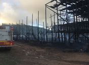 Incêndio atinge galpões de fumo na zona rural de Lagoa da Canoa