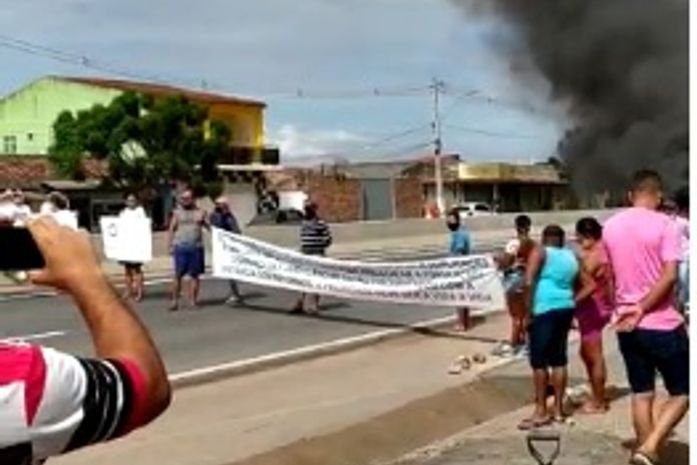 Protesto Campo Alegre