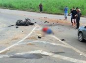 Motoqueiro morre em colisão na BR 101 em Campo Alegre