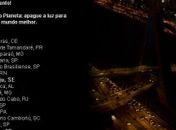 Arapiraca é a única cidade alagoana a aderir na Hora do Planeta