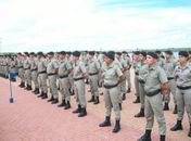 Posse de novos policiais