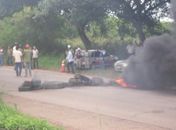 Após protesto AL-115 é desbloqueada em protesto feito por motoristas de vans