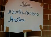 Visitação à Santa é suspensa e menino acredita em "Milagre"