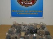 PF apreende droga que seria distribuída em Arapiraca