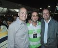Yale Fernandes (no Centro) com Renan Calheiros e Luciano Barbosa