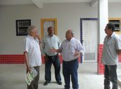 Patrono da V Bienal Internacional do Livro visita Tanque d’Arca