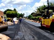 Ruas de Arapiraca são asfaltadas