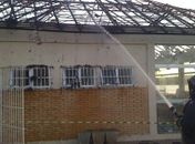 Incêndio destrói pizzaria no Lago da Perucaba