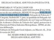 Suplente de Célia é nomeado pelo governo como delegado-adjunto