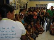 Professores de Girau realizam mobilização na câmara municipal cobrando aumento salarial