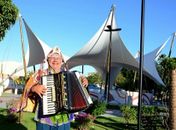 Afrísio Acásio comanda encontro de forrozeiros na Tenda Cultural