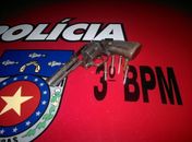 3° CIA prende homem com arma de fogo em Girau do Ponciano