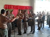 Banda de Música do 3° BPM se apresenta no projeto Amigos da Escola