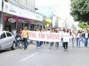 Alunos, professores e funcionários do IFAL realizam manifestação em Arapiraca