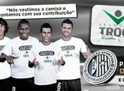 Craques alvinegros vestem a camisa da Campanha &#147;Troco Torcedor&#148;