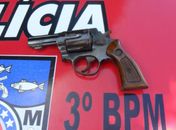 3°BPM apreende menor com arma de fogo em Olho D’água Grande