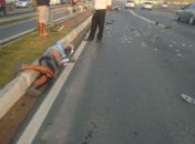 Motociclista morre após colidir de frente com veículo na avenida José Alexandre