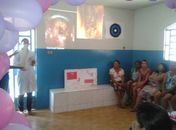 Ações da campanha Outubro Rosa movimentam Lagoa da Canoa