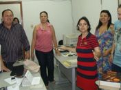 Membros da Mesa Diretora realizam visita de inspeção no Legislativo