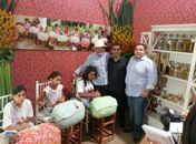 Estande de São Sebastião é um dos mais bonitos e visitados da Feira dos Municípios