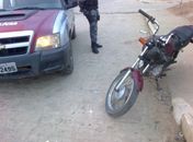 Pelopes apreende menor com moto furtada em Arapiraca
