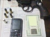 RP recupera moto roubada e apreende arma de fogo em Arapiraca