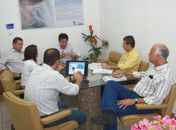 Casal e Mineração Vale Verde discutem contrato para fornecimento de água