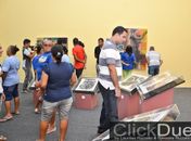 Vernissage de Carlos Vergara surpreende público na galeria Sesc Arapiraca