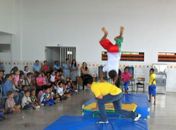Artistas circenses vão às escolas da rede municipal de Arapiraca