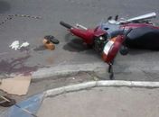 Acidente envolvendo caminhão e moto deixa dois feridos em Arapiraca