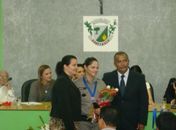 Policial feminina do 3°BPM recebe homenagem na Câmara Municipal