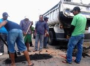 Prefeitura de Lagoa da Canoa e DER viabilizam recuperação de trecho da AL 115
