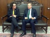 Reitor pede a Calheiros ajuda para construção do novo campus