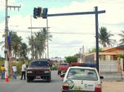 Semáforo no cruzamento das ruas Pedro II e Estudante começa a funcionar nesta terça