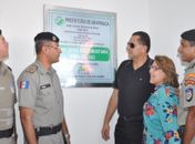 Base Policial do Brisa do Lago é reinaugurada e prefeita garante áreas para mais três