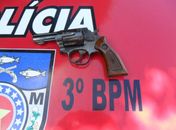 Menor é apreendido com arma de fogo em Lagoa da Canoa