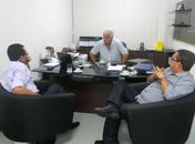 Álvaro Melo é recebido pelo vice-governador José Thomaz Nonô