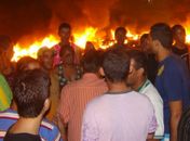 Novo acidente no Trevo dos Cazuzinhas provoca protesto e revolta de moradores