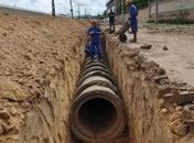Obras de Saneamento no bairro Nova Esperança 