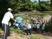Limoeirenses realizam mobilização em defesa do Rio Coruripe