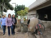 Prefeita acompanha construção de nova unidade de saúde