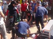 Acidente motociclístico deixa duas pessoas gravemente feridas na AL 110