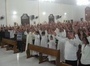 Procissão e missa marcam encerramento das festividades do padroeiro de Lagoa da Canoa