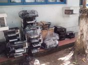 Polícia Militar "estoura" fábrica de CD's e DVD's piratas no bairro Planalto