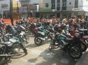 Mototaxistas protestam contra transporte clandestino em Arapiraca