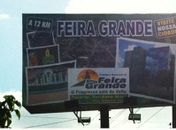 Prefeitura de Feira Grande recupera placa de acesso à cidade