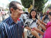 Prefeito e vice aderem à Campanha Outubro Rosa em Lagoa da Canoa