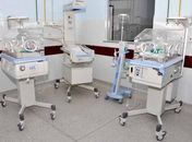 Berçário na Maternidade Nossa Senhora de Lourdes