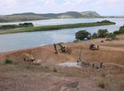 Começam as obras da estação de captação da nova adutora do Agreste